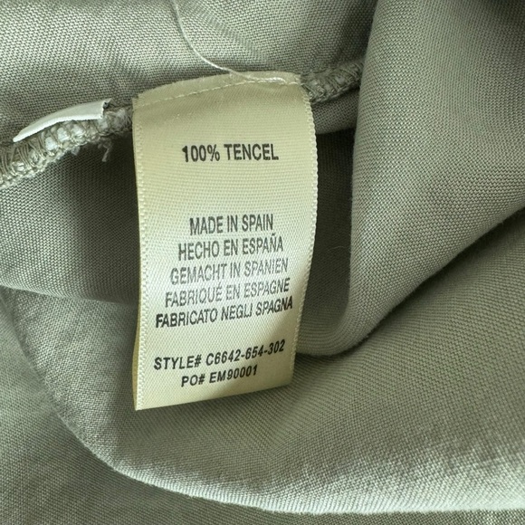 Cloth and Stone - Utility Long Sleeve Button Down Mini Dress Sz M - Picture 10 of 11